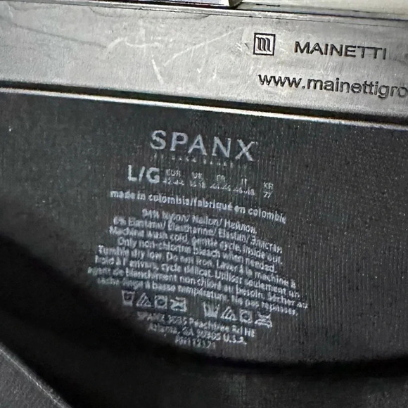 Spanx Look At Me Now moto style pull on legging size women’s large - Picture 4 of 4